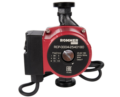 RCP-0004-2540180 ROMMER Циркуляционный насос Profi 25/40-180