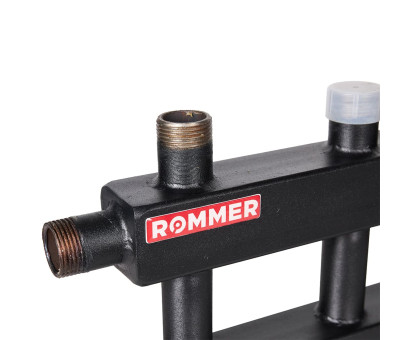 ROMMER RDG-0060-024025 ROMMER Коллектор (дублер компакт) с гидроразделителем на 2+2+1 контура до 60 кВт