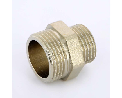 Ниппель Н никелированный UNI-FITT 1/2"x3/4"