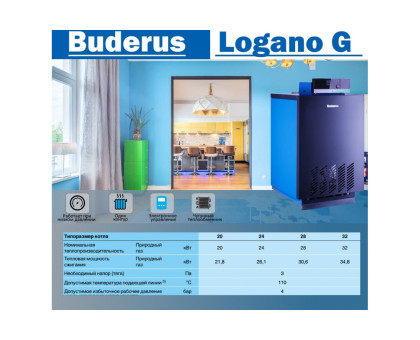 Buderus Logano G 124 WS 24 RU TOP