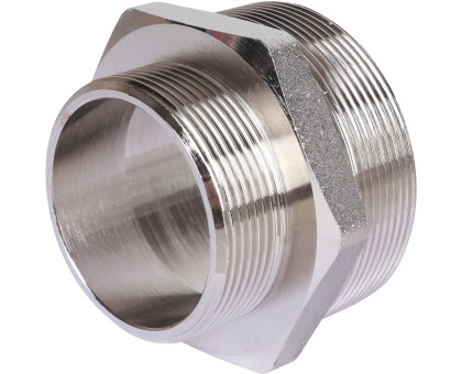 Ниппель Stout НН переходной никелированный 2"1/2"X2 (SFT-0004-002122)